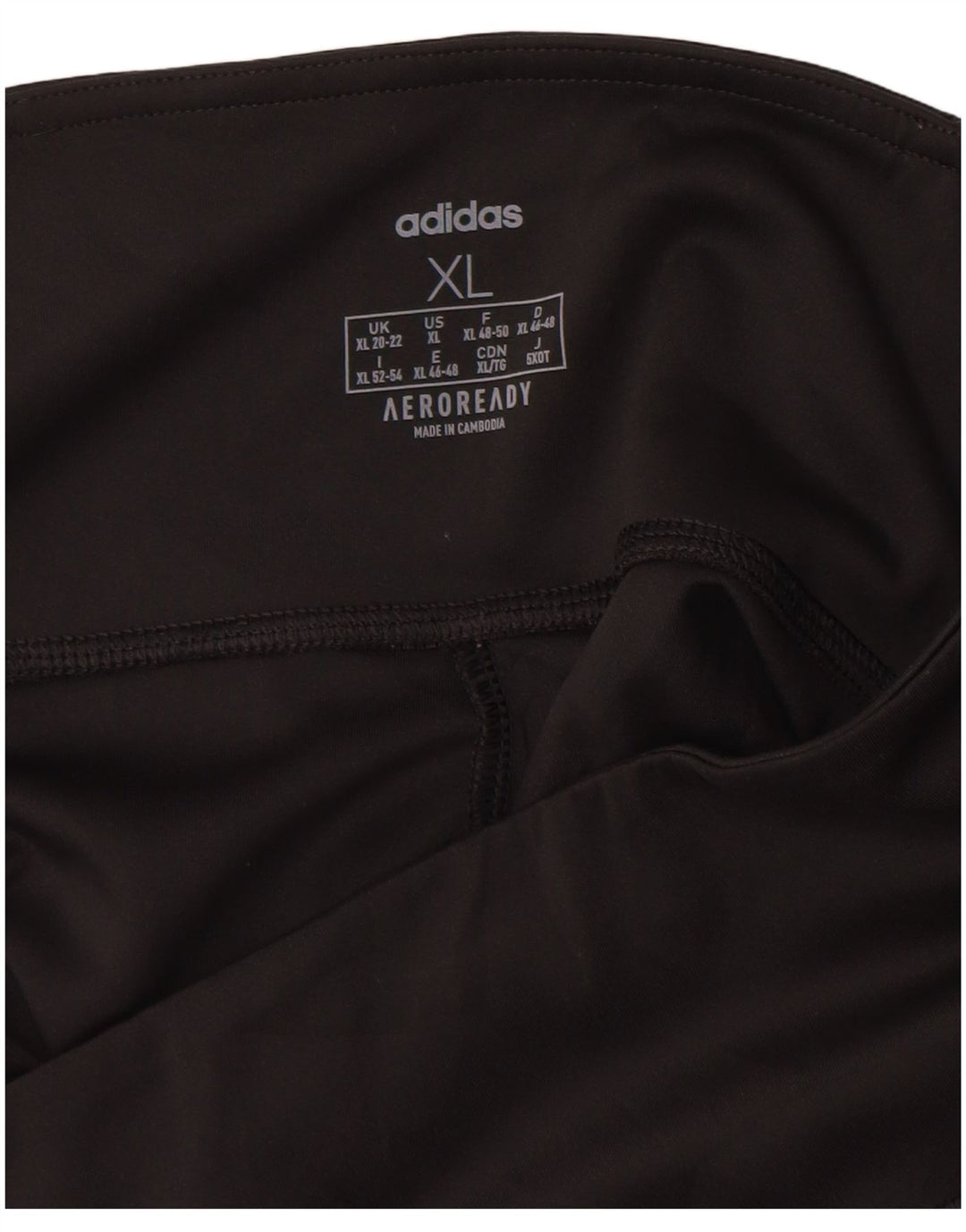Leggings Adidas Aeroready da donna UK 20/22 XL Poliestere nero