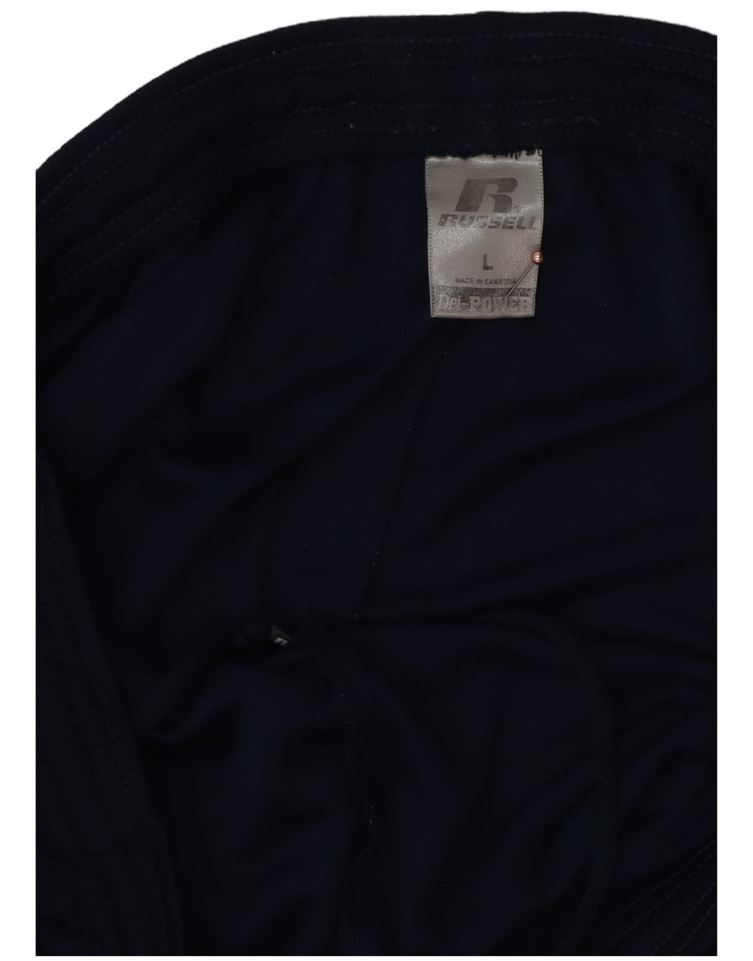 RUSSELL ATHLETIC Pantaloni da tuta Dri-Power da uomo grandi blu navy