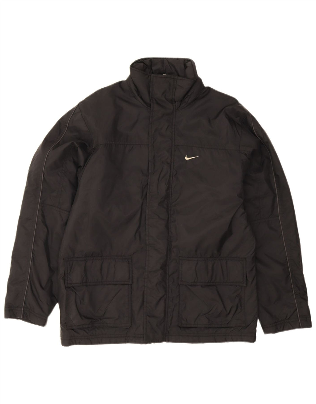 Giacca imbottita da uomo Nike UK 36/38 piccola in nylon nero
