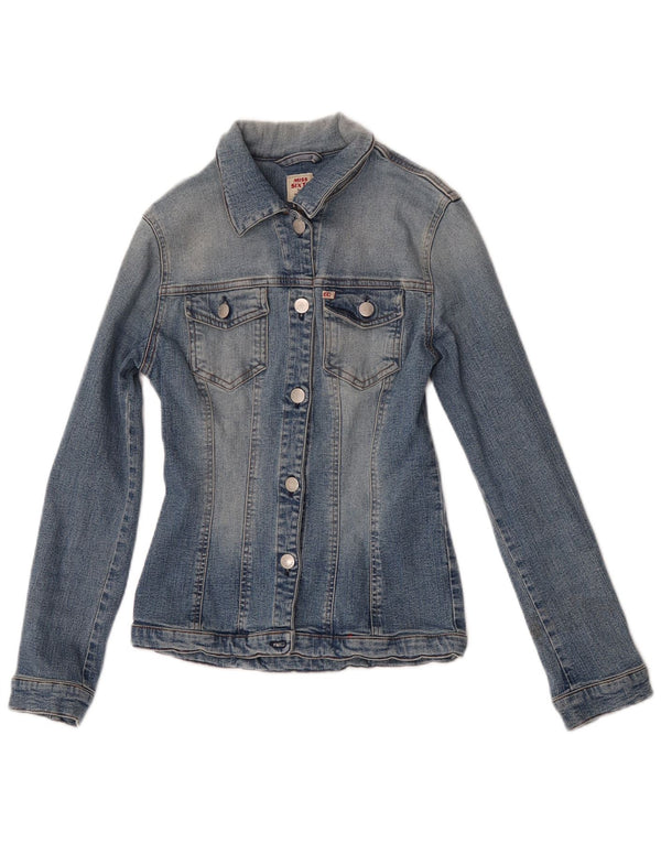Giacca in denim da donna Miss Sixty UK 6 XS blu cotone