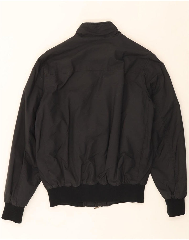NORTH SAILS Mens Bomber Jacket UK 36 Small Black Polyamide Vintage North Sails and Second-Hand North Sails from Messina Hembry 
