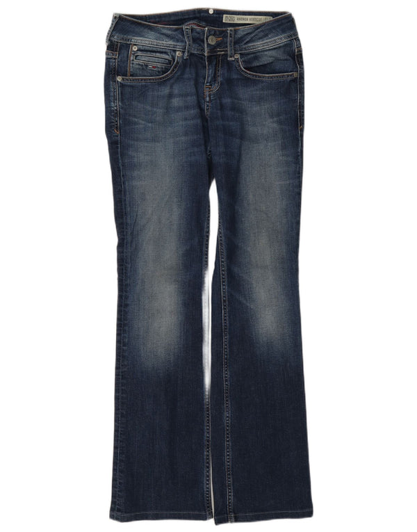 Tommy Hilfiger Donna Rhonda Bootcut Jeans W26 L32 Cotone Blu