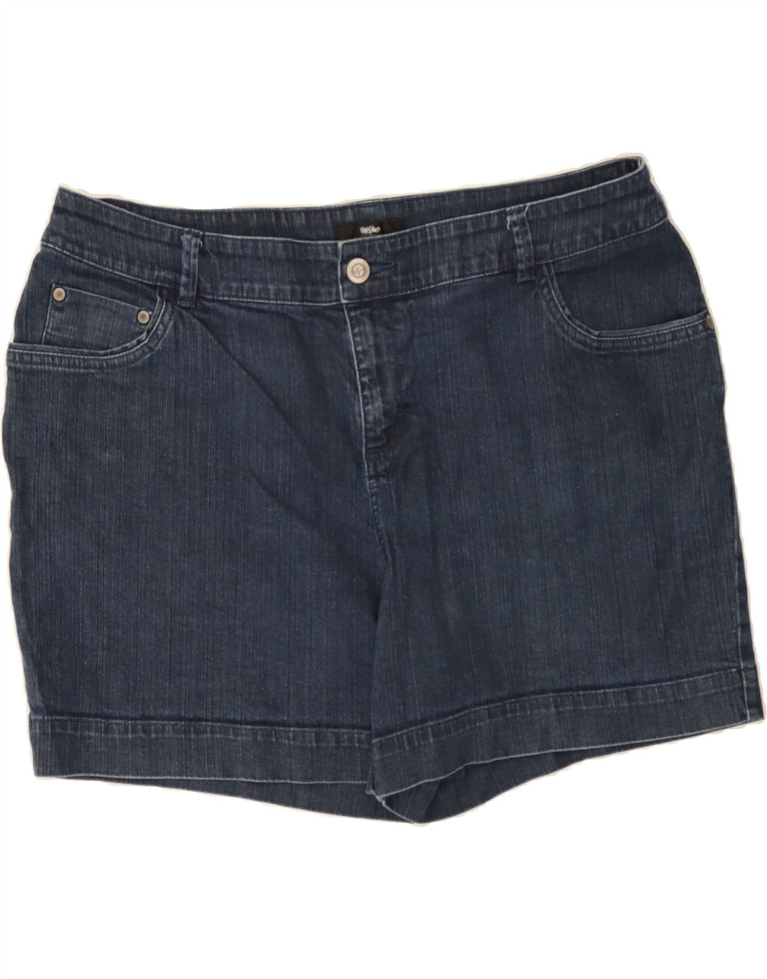 MOSSIMO Womens Denim Shorts US 20 3XL W40 Navy Blue Cotton Vintage Mossimo and Second-Hand Mossimo from Messina Hembry 