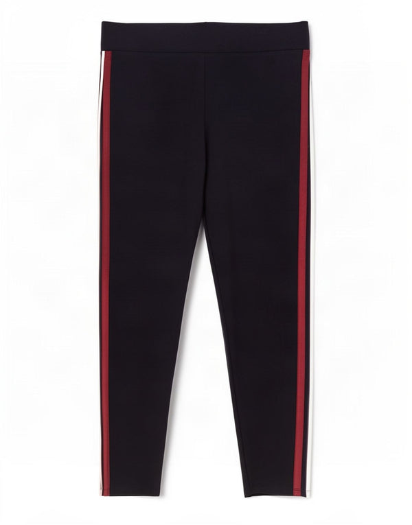 Leggings da donna Marks & Spencer UK 18 XL viscosa blu navy