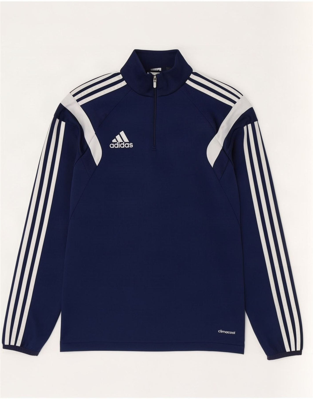 Adidas Uomo Climacool Pullover Tuta Top Small Blu Navy Colourblock