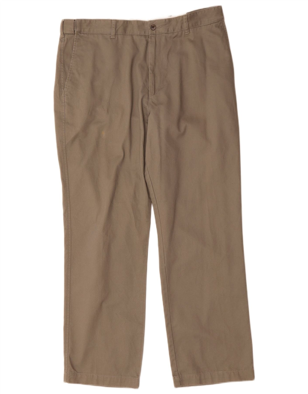 Pantaloni chino dritti da uomo Bhs W38 L31 cotone kaki
