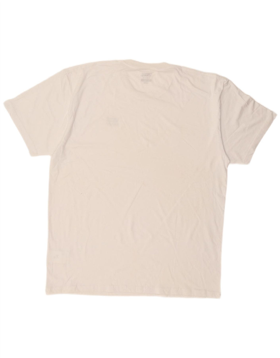 T-shirt da uomo con vestibilità classica VANS XL in cotone bianco