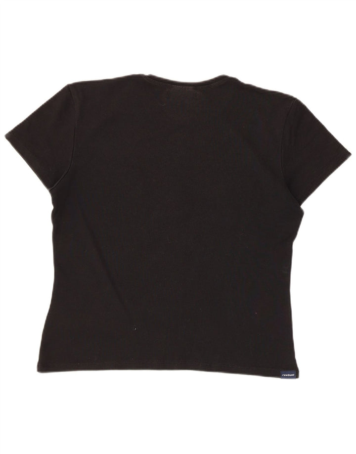 T-shirt Reebok da donna Top UK 14 grande nera