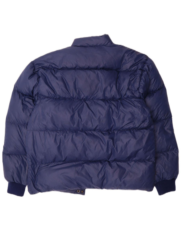 Giacca imbottita da uomo Ball On UK 40 Large Blu Navy in poliammide
