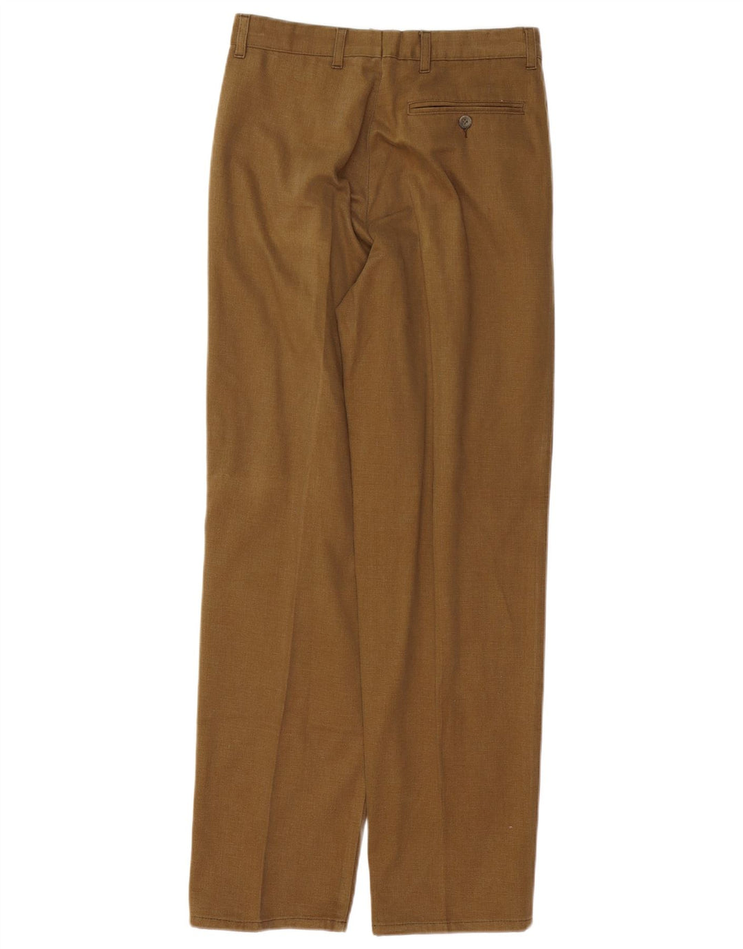 Pantaloni chino da uomo VINTAGE con pegging W28 L31 cotone marrone