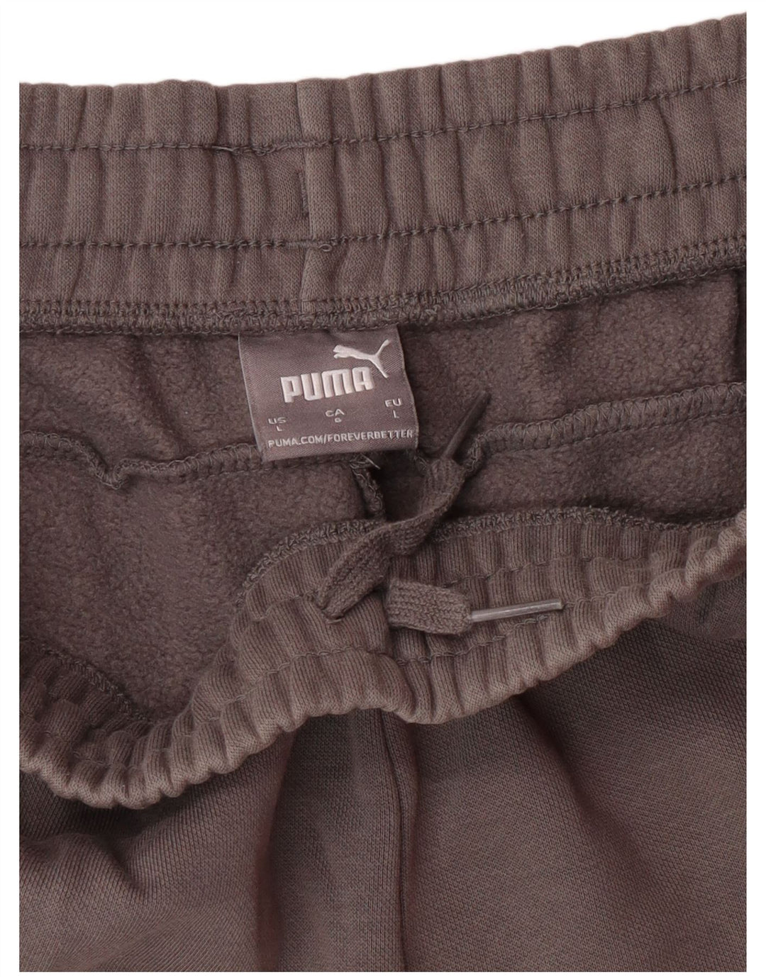 Pantaloncini sportivi grafici da uomo Puma grandi in cotone grigio