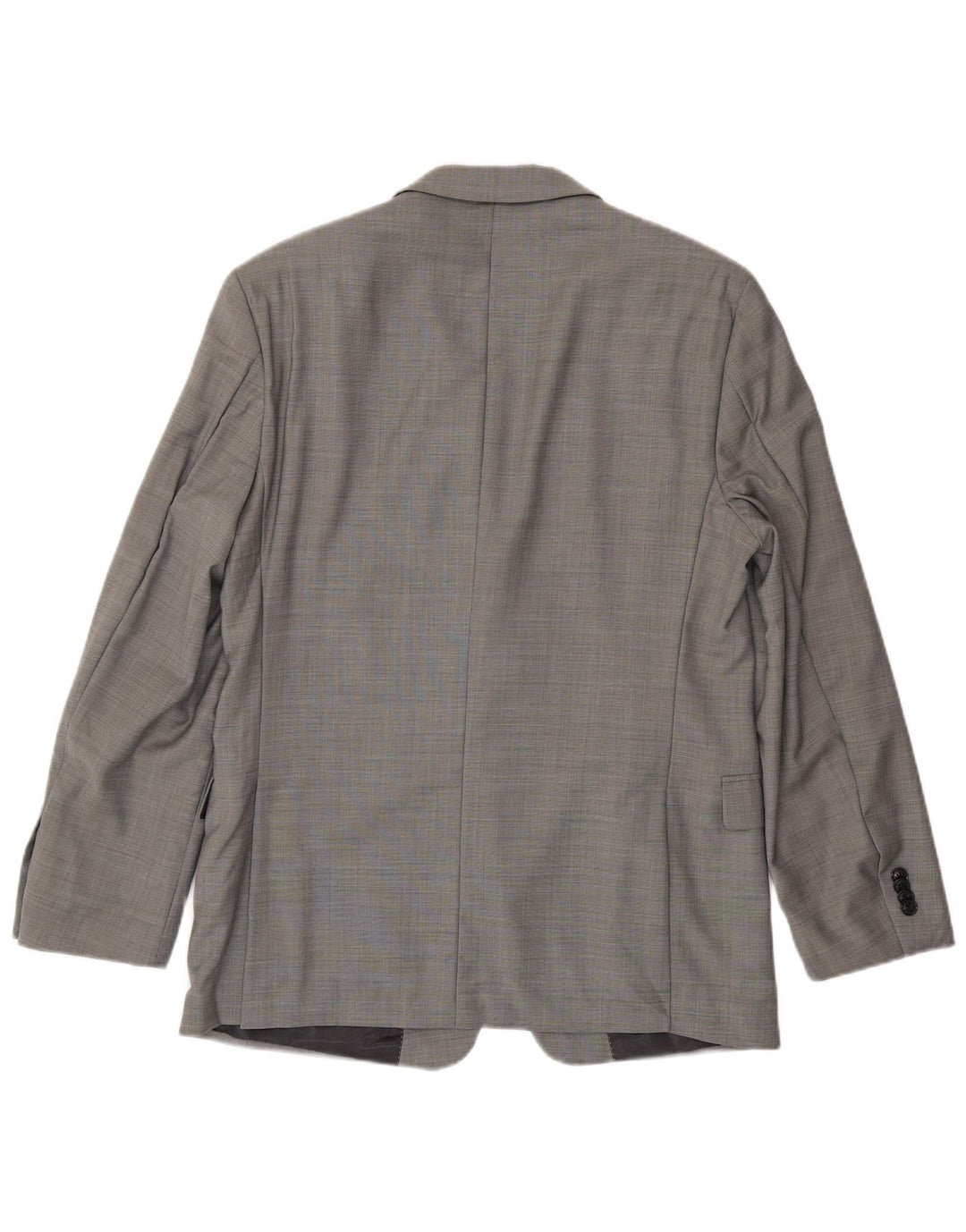 Giacca blazer a 2 bottoni da uomo Tommy Hilfiger UK 40 grande lana grigia