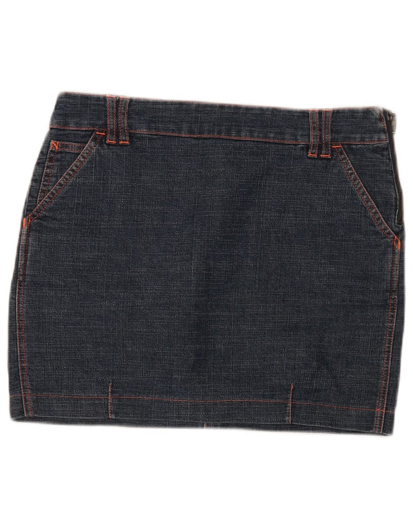 Patrizia Pepe Minigonna in denim da donna a vita bassa IT 42 Media W30 Blu