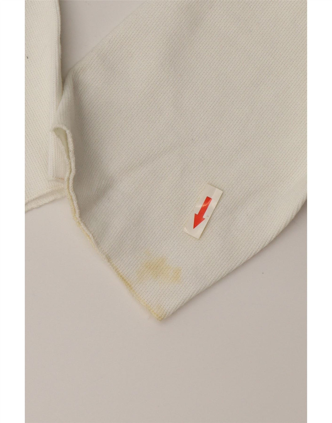 Maglione corto oversize a collo alto da donna Zara UK 10 piccolo bianco