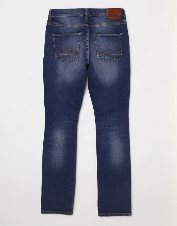 Jeans slim Vegas da uomo Mustang W30 L32 cotone blu