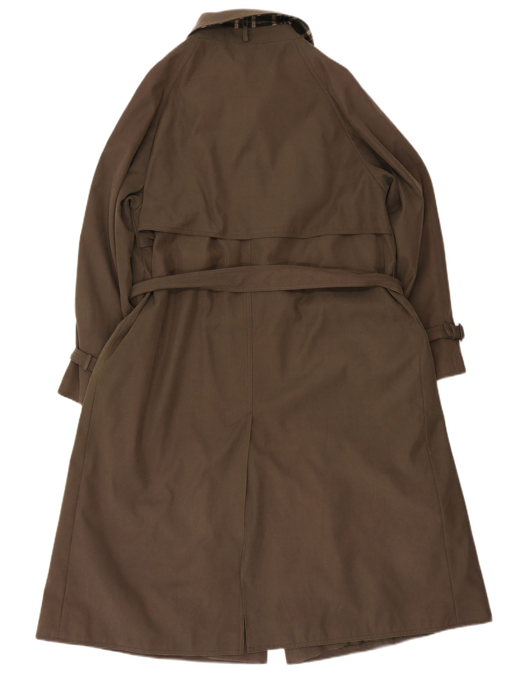 Trench da donna David Barry UK 12 Marrone medio