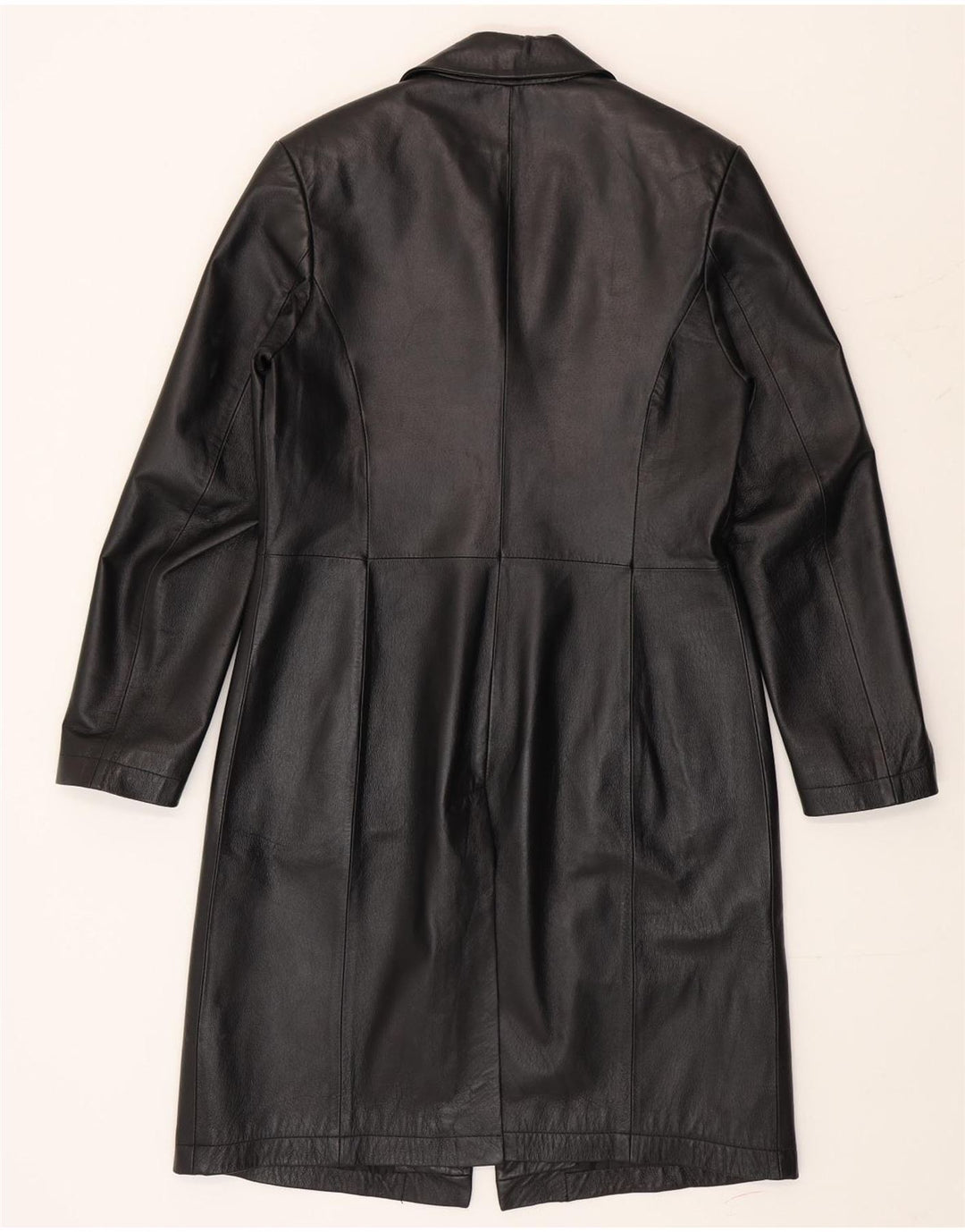 Cappotto in Pelle Donna Privilegi IT 42 Medio Pelle Nera