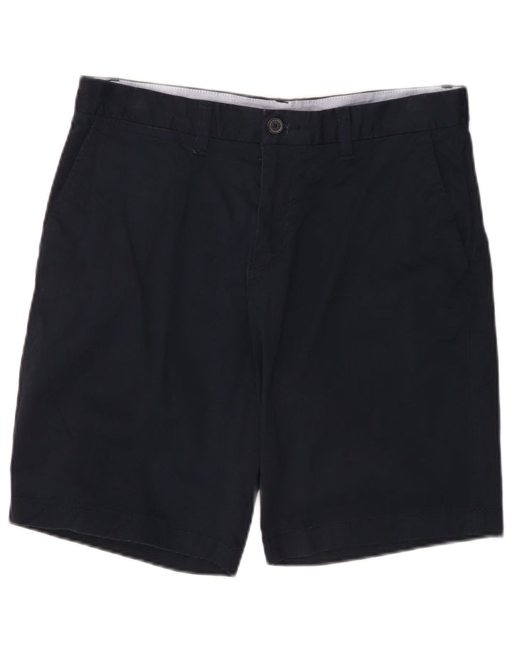 Pantaloncini chino da uomo Tommy Hilfiger W33 cotone blu navy medio
