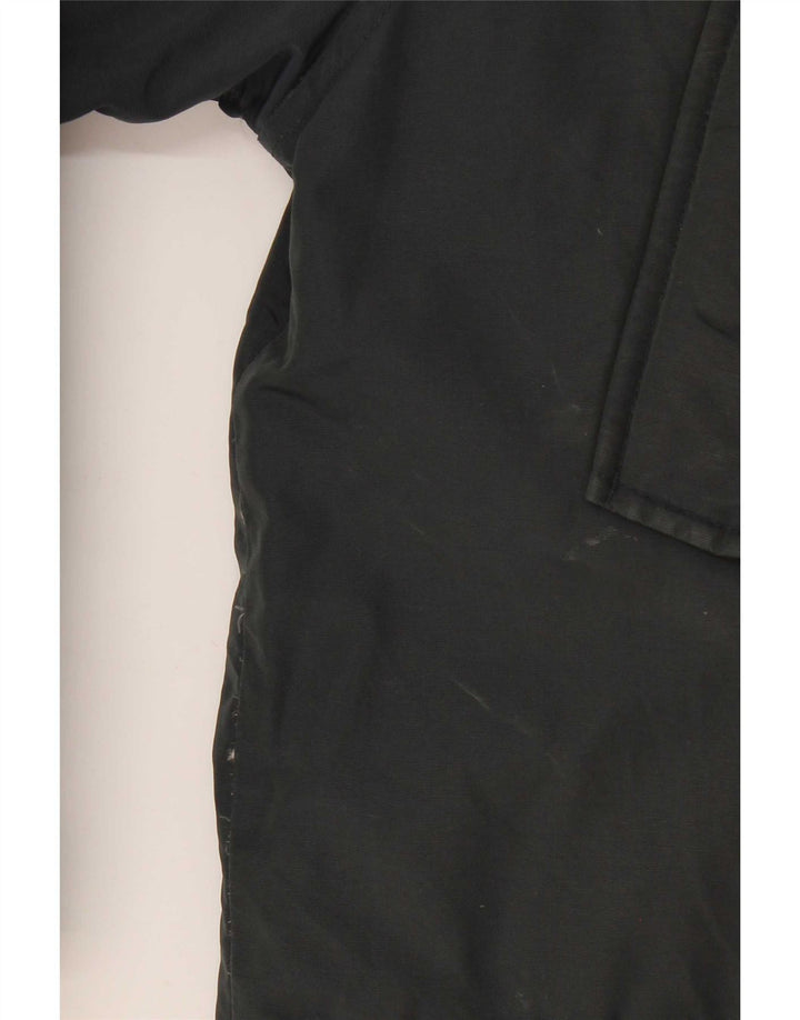 Parka imbottito con cappuccio per ragazzi Woolrich 11-12 anni nero