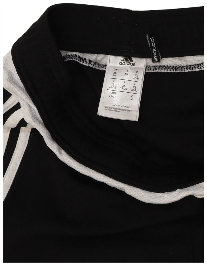 Leggings ADIDAS Climacool da donna UK 4/6 XS Poliestere nero