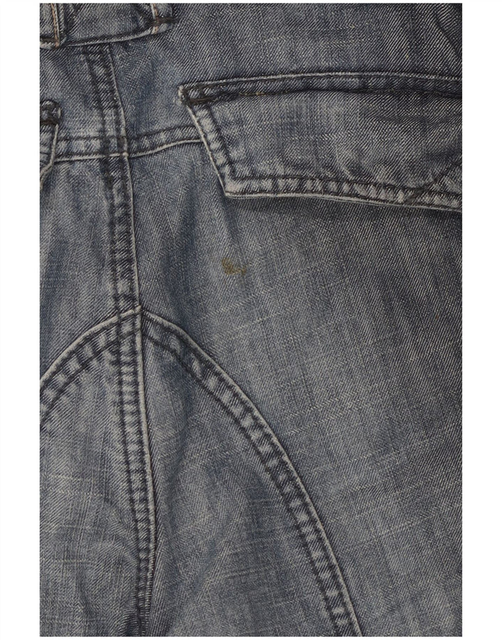 Pantaloncini bermuda in denim da uomo Fat Face W32 cotone blu medio