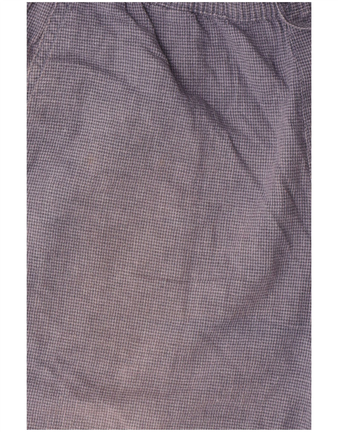 Pantaloncini chino da donna Abercrombie & Fitch medi W32 blu navy pied de poule