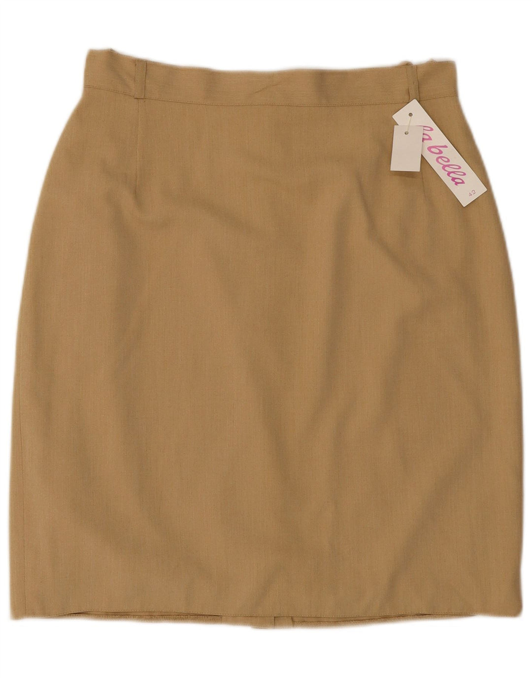 Gonna dritta da donna La Belle IT 42 media W30 poliestere beige