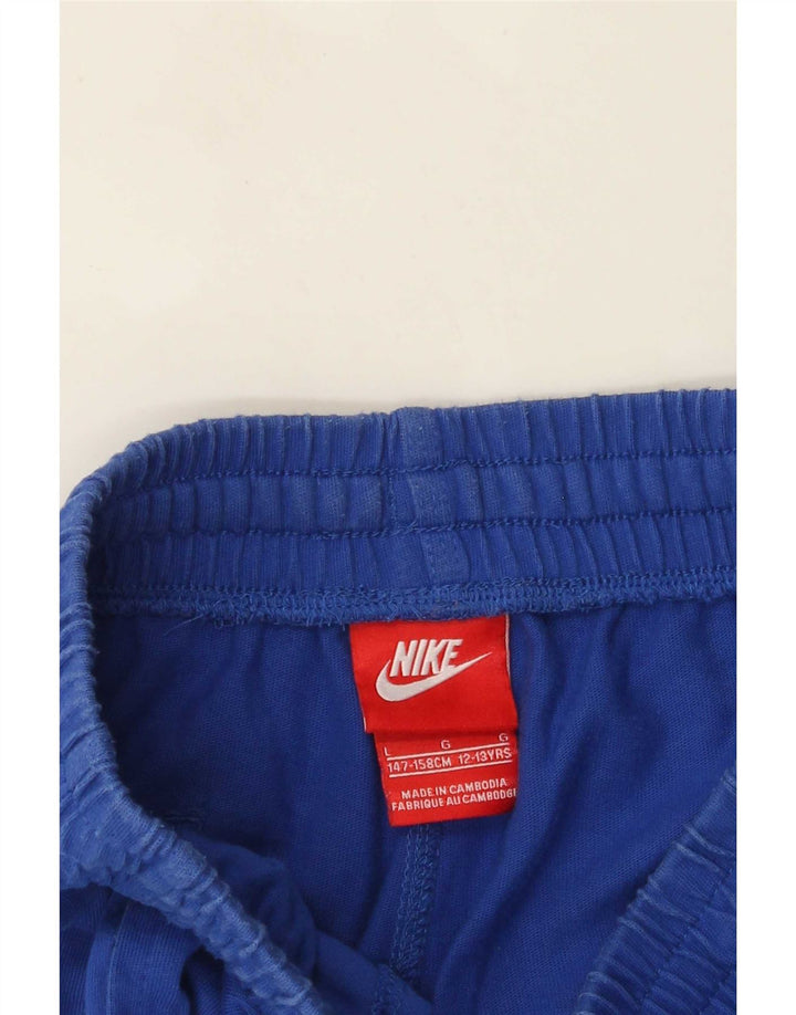 Pantaloncini sportivi Nike da ragazzo con grafica 12-13 anni, grande blu