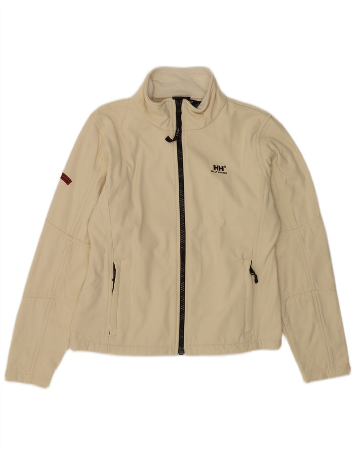 Giacca da tuta da donna Helly Hansen UK 14 Nylon beige medio