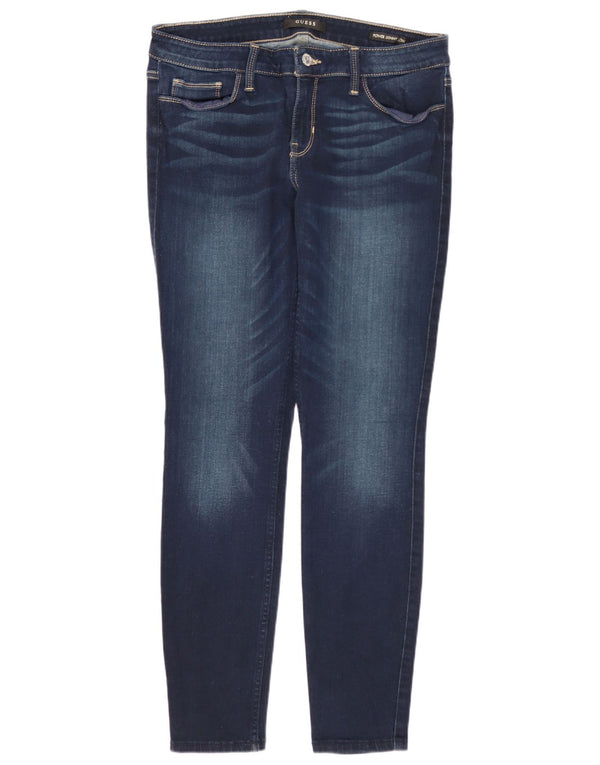 Jeans Guess Power Low Skinny da donna W30 L28 cotone blu navy
