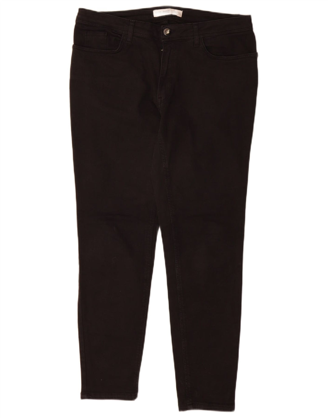 Jeans skinny da donna Zara EU 44 XL W32 L28 Nero