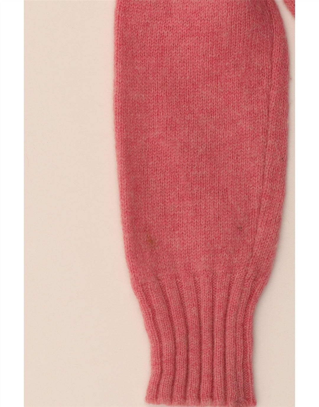 BENETTON Maglione da donna con scollo a barca con grafica corta UK 8 piccolo rosa