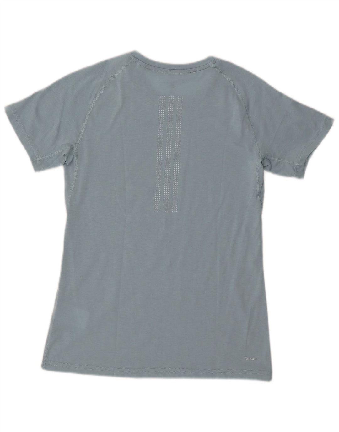 T-shirt Adidas Climalite da uomo UK 8/10 piccola poliestere blu