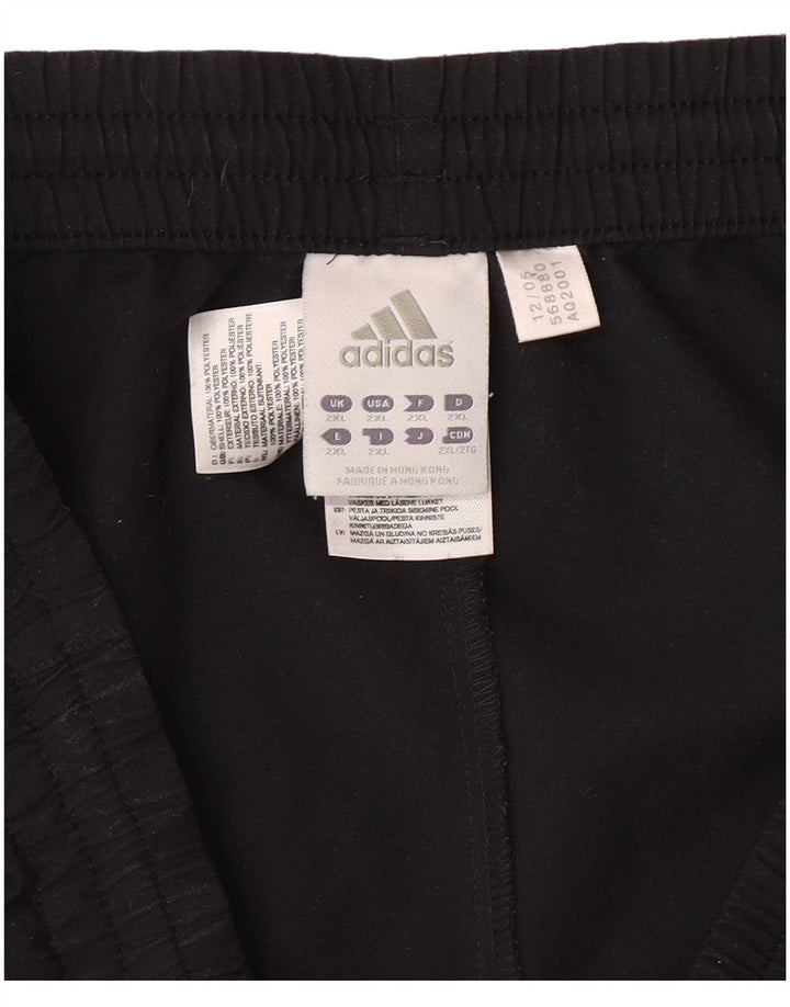 Pantaloni da tuta da uomo ADIDAS 2XL poliestere nero