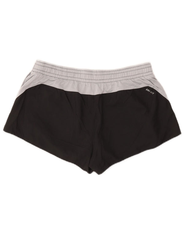 Pantaloncini sportivi da donna NIKE UK 14 Large Black Colourblock