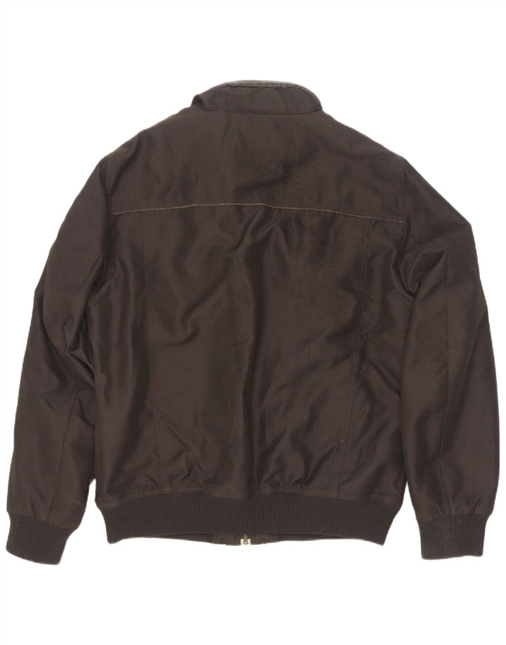 Giubbotto Bomber Imbottito Uomo Trussardi IT 52 XL Poliestere Nero