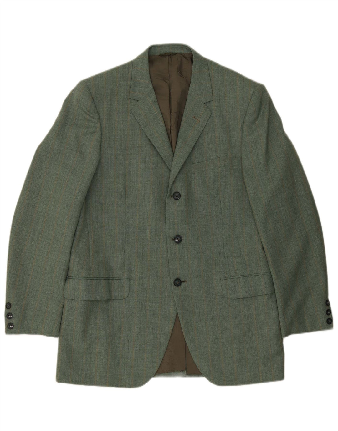 Giacca blazer da uomo a 3 bottoni Facis IT 48 Terital a quadri verde medio