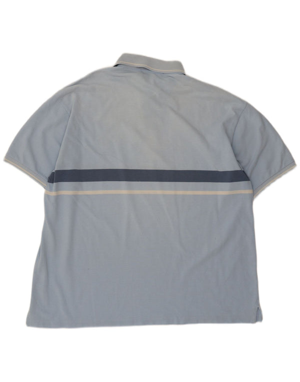 Polo da uomo Fred Perry XL in cotone a righe blu