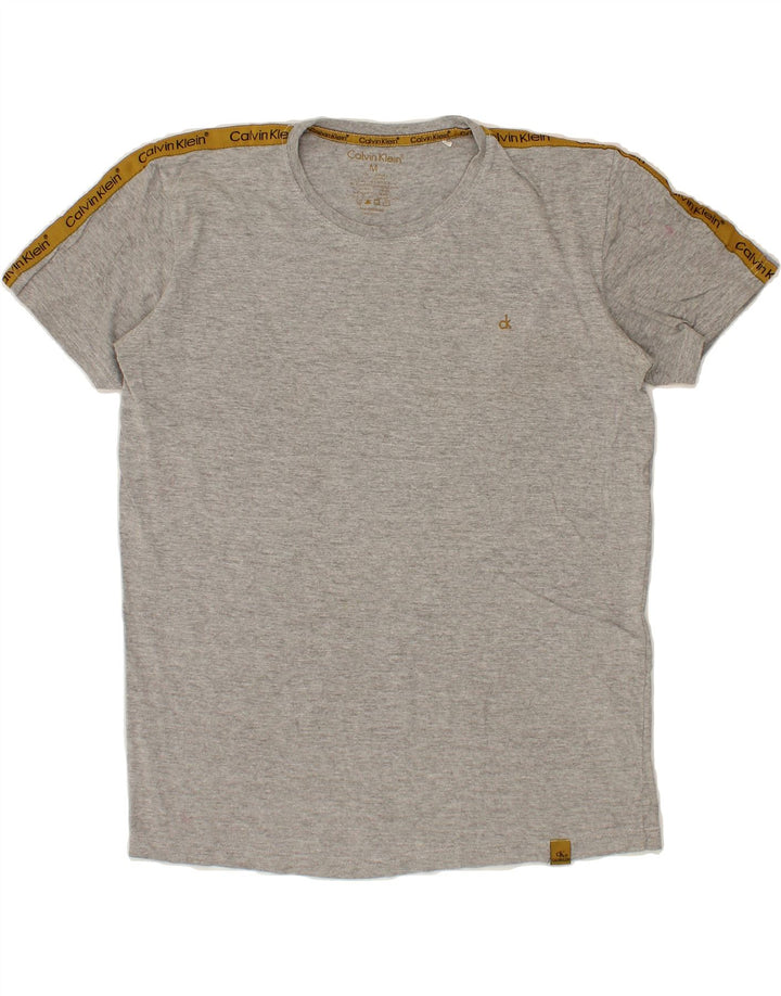 CALVIN KLEIN Mens T-Shirt Top Medium Grey Cotton Vintage Calvin Klein and Second-Hand Calvin Klein from Messina Hembry 