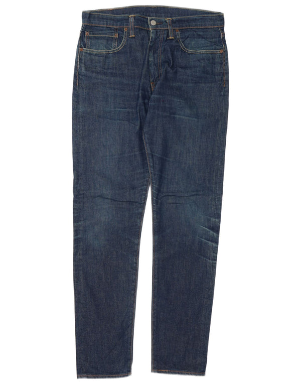 Levi's Mens 512 Slim Tapered Jeans W33 L34 Blue Cotton