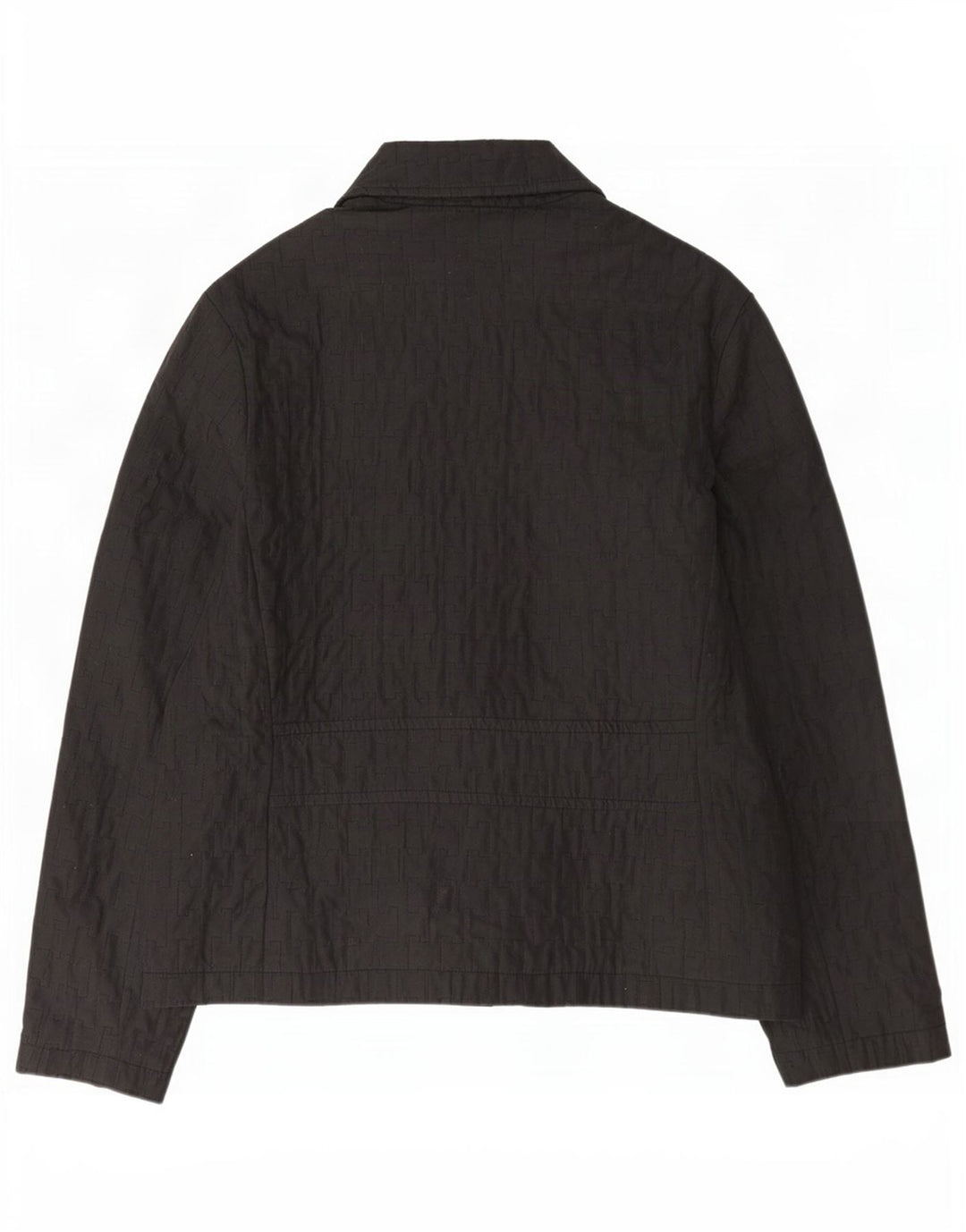 Giacca trapuntata da donna Marks & Spencer UK 14 Poliestere grigio medio