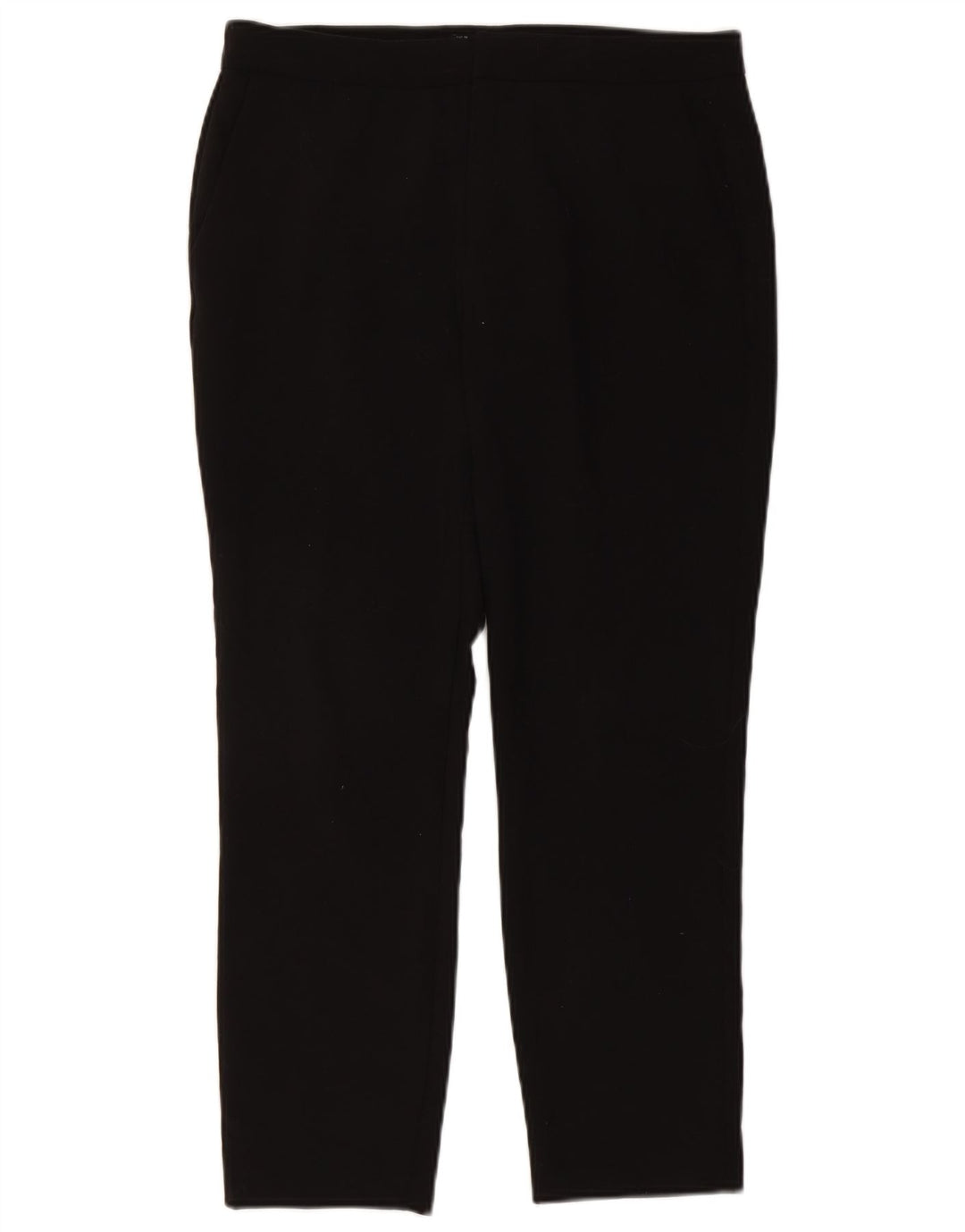 Pantaloni chino dritti da donna Zara EU 38 piccoli W28 L26 neri