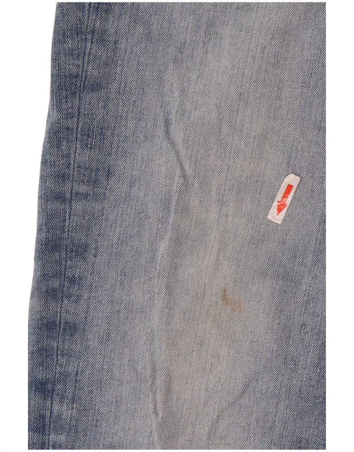 Jack & Jones Uomo Clark Slim Jeans W33 L34 Cotone Blu