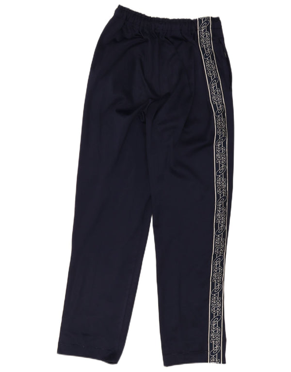 Pantaloni da tuta grafica Asics da uomo di colore blu navy medio