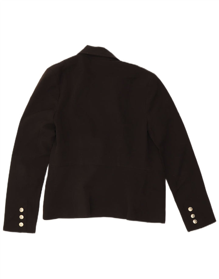 Giacca blazer aperta da donna Lipsy UK 8 piccola poliestere nero