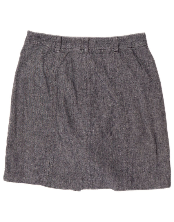 Minigonna da donna Hobbs UK 10 piccola W28 cotone blu