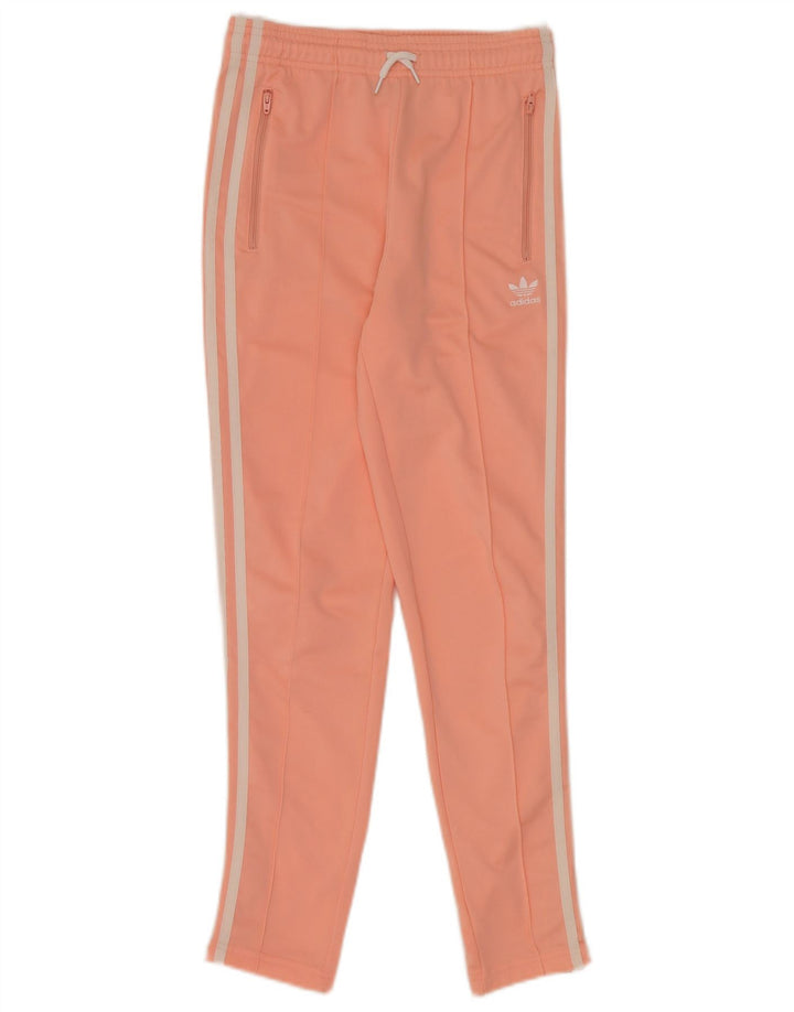 Pantaloni Tuta Adidas Bambina 11-12 Anni Poliestere Rosa