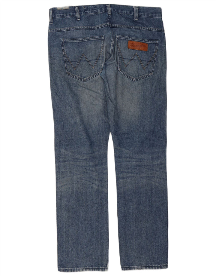 Jeans dritti da uomo Wrangler Spencer W34 L32 cotone blu