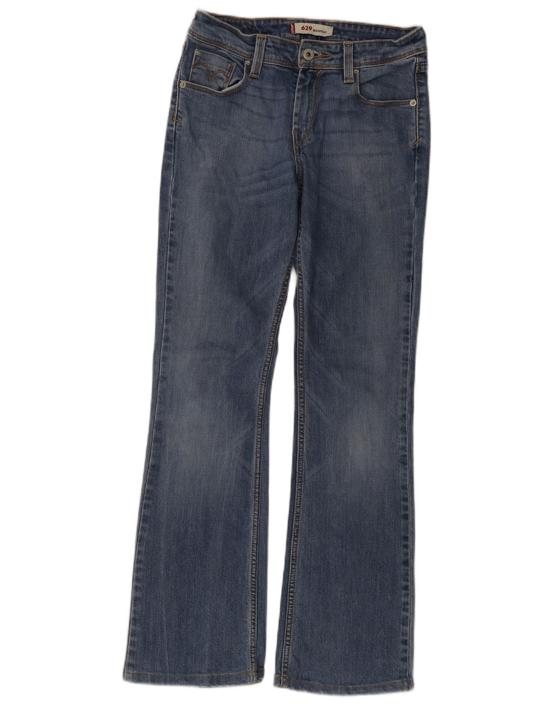 Jeans Levi's 629 Bootcut da donna W26 L32 in cotone blu