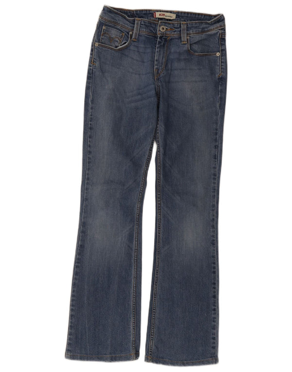 Jeans Levi's 629 Bootcut da donna W26 L32 in cotone blu